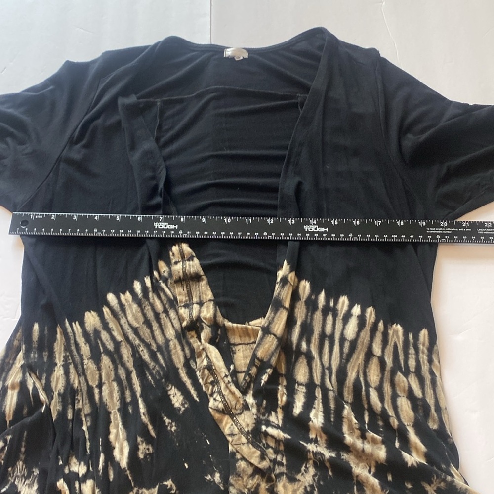 The Collection Royal Half Tie Dye Relaxed Cardigan - Picture 5 of 7